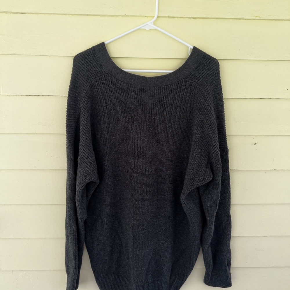 Banana Republic Women's Basic Gray Button-Up Card… - image 8